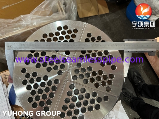 ASTM A240 SS304 أوراق أنابيب لمصالح مبادلات الحرارة