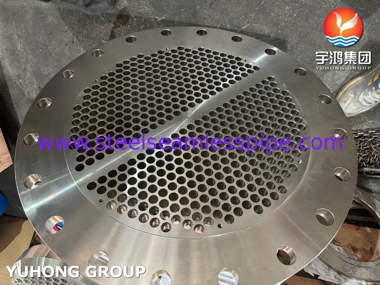 ASTM A240 SS304 أوراق أنابيب لمصالح مبادلات الحرارة