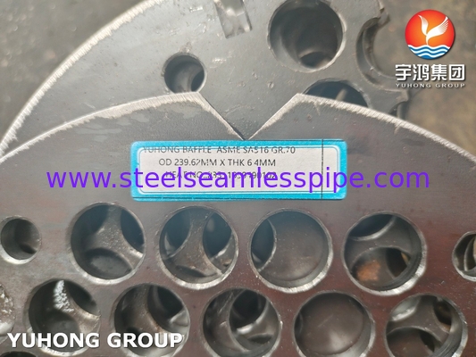 ASTM B171 C71500 نيكل النحاس 70/30 صفيحة أنابيب لمبادلات الحرارة القشرية والأنابيب