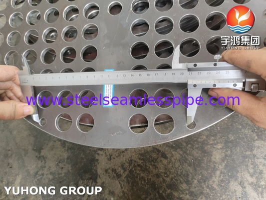 ASTM B171 C71500 نيكل النحاس 70/30 صفيحة أنابيب لمبادلات الحرارة القشرية والأنابيب