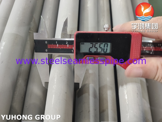 ASTM A213 TP347 1.4550 أنبوب بلا خيوط للكايلر ومبادل الحرارة