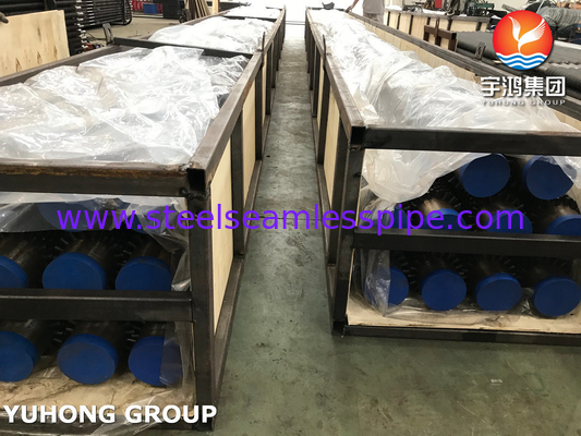 ASTM A213 T9 أنابيب من الفولاذ السليمي المزدوج، 13Cr Stud لمصافي زيت النخيل