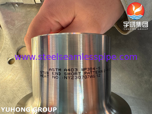 B16.9 أجهزة التوصيلات ASTM A403 WP304