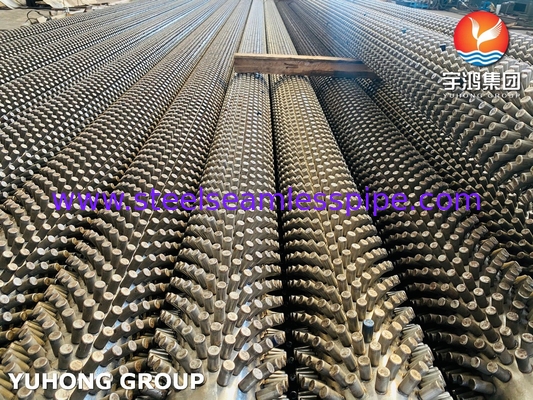 أنبوب ASTM A213 الدرجة T9 الصلب اللاصق الأساسي أنبوب ذو الزعانف المكسوة لفرن البخار