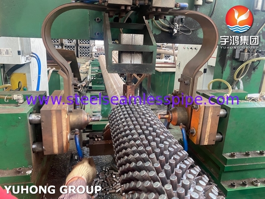 أنبوب ASTM A213 الدرجة T9 الصلب اللاصق الأساسي أنبوب ذو الزعانف المكسوة لفرن البخار