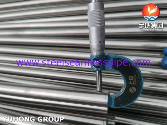 ASTM A249 TP316L BA الأنبوب المطاوئ من الفولاذ المقاوم للصدأ للغلادة ومبادل الحرارة