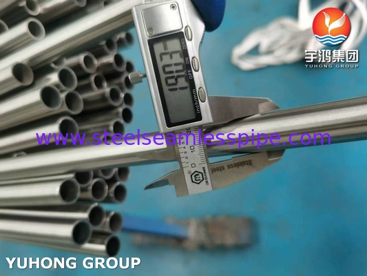 ASTM A249 TP316L BA الأنبوب المطاوئ من الفولاذ المقاوم للصدأ للغلادة ومبادل الحرارة