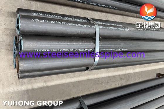 أنابيب بلا خلل من سبيكة الفولاذ ASTM A335 GRADE P11