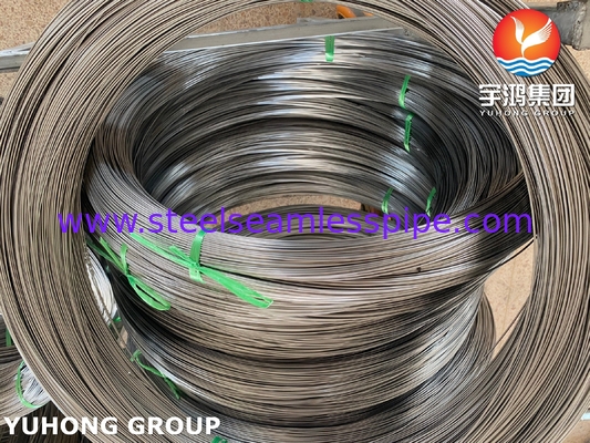 SUS304 SUS316L ، أنابيب الشعرية من الفولاذ المقاوم للصدأ عالية الدقة للمستشعرات والأدوات