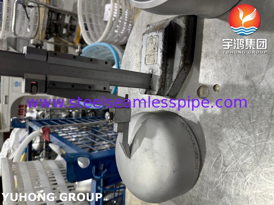 أدوات أنابيب سوبر دوبلكس SAF2507 ، ASTM A815 WPS UNS S32750 Buttweld Cap