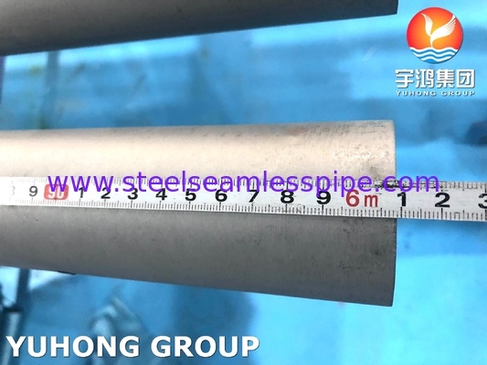 ASTM A789 UNS S32205 أنابيب الفولاذ المزدوج الخلسة للصناعة الكيميائية