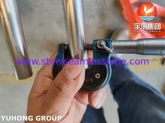 ASTM A269 TP316L الأنبوب الخام من الفولاذ المقاوم للصدأ الأنبوب المشمس الساطع