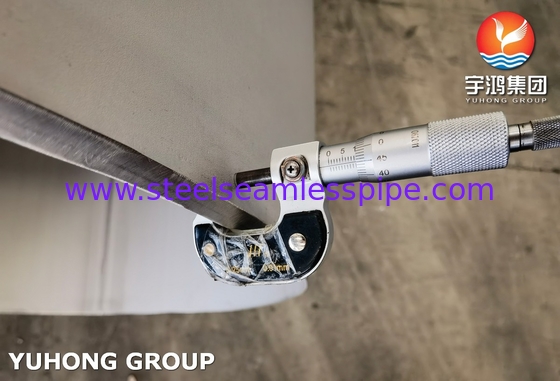 ASTM A358 الفئة 1 TP316L أنابيب EFW من الفولاذ المقاوم للصدأ لخدمة درجات الحرارة العالية