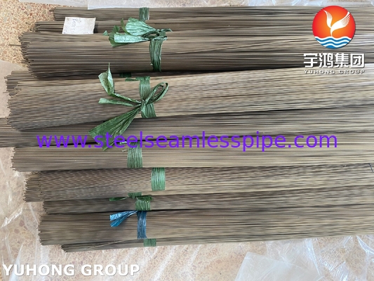 أنابيب الشعرية عالية الدقة من الفولاذ المقاوم للصدأ 304 316L للمعدات الطبية ISO9626