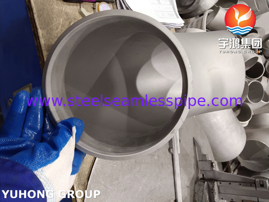 ASTM A815 UNS S32750 التوصيلات الفولاذ المقاوم للصدأ المزدوج السوبر 90 درجة LR الكوع