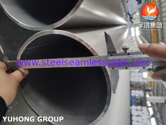 ASTM A928 UNS S32750 CL1 أنابيب الفولاذ المقاوم للصدأ فائقة النسخة EFW أنابيب لحام