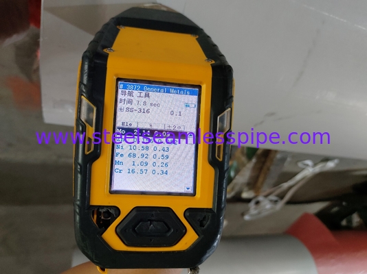 TP316L أنابيب DSAW EN 1.4404 لمصانع معالجة مياه الصرف الصحي معيار ASTM A358