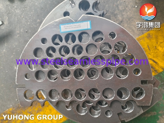 ASME SA516 Gr 70 لوحة عازلة من الفولاذ الكربوني للمبادل الحراري
