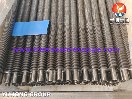 أنبوب ASTM A179 الفولاذ الكربوني الخالي من اللحام الألومنيوم Fin G أنبوب النوع للبرج المبرد الجاف