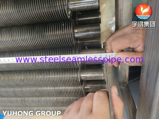 أنبوب ASTM A179 الفولاذ الكربوني الخالي من اللحام الألومنيوم Fin G أنبوب النوع للبرج المبرد الجاف