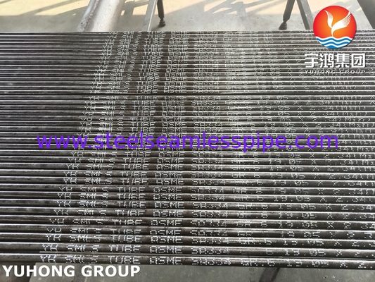 ASTM A334 / ASME SA334 الدرجة 6 الأنبوب السلس من الفولاذ الكربوني أنبوب مبادل الحرارة