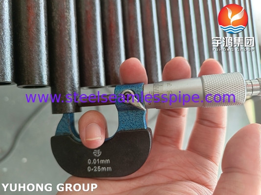 ASTM A334 / ASME SA334 الدرجة 6 الأنبوب السلس من الفولاذ الكربوني أنبوب مبادل الحرارة