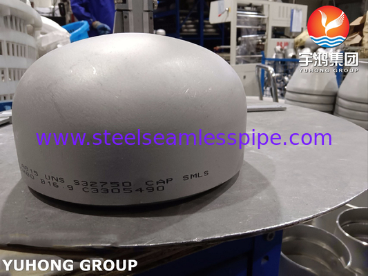 ASTM A815 SAF2507 / UNS S32750 سوبر دوبلكس فولاذية غطاء B16.9 BW