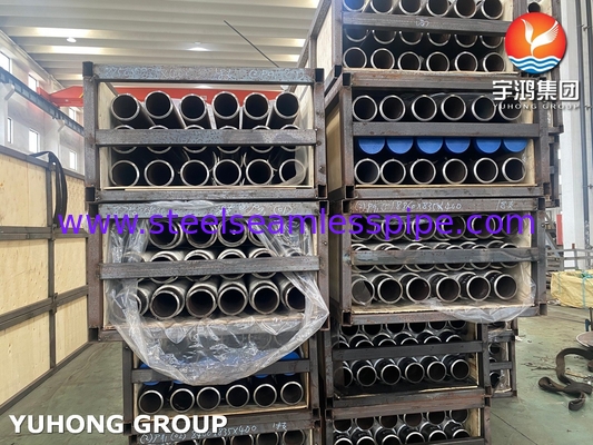 لحام التردد العالي ASTM A106 Gr.B أنابيب الفولاذ الكربوني للدفء