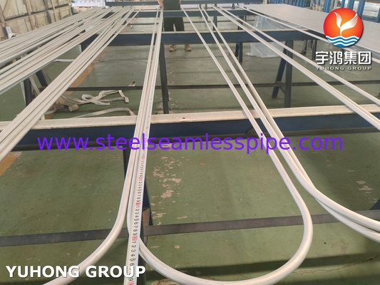 304L أنابيب الدوامة من الفولاذ المقاوم للصدأ ASME SA213 TP304L تطبيقات المبادل الحراري