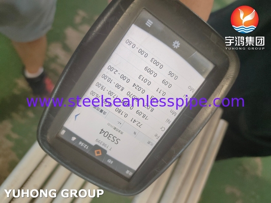 304L أنابيب الدوامة من الفولاذ المقاوم للصدأ ASME SA213 TP304L تطبيقات المبادل الحراري