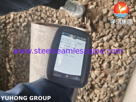 ASTM A333 / ASME SA333 الدرجة 6 أنابيب / أنابيب بلا مسام تطبيق درجة حرارة منخفضة