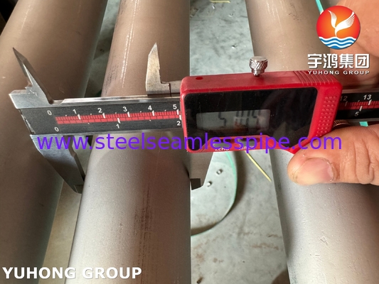 ASME SA213 TP316L أنابيب بلا مسام من الفولاذ المقاوم للصدأ لتطبيقات محطات توليد الكهرباء