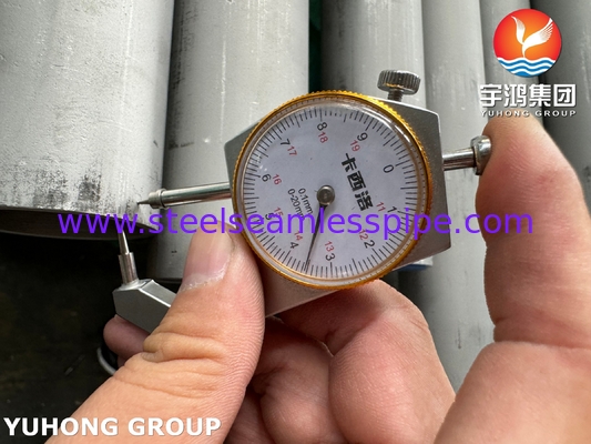 ASME SA213 TP316L أنابيب بلا مسام من الفولاذ المقاوم للصدأ لتطبيقات محطات توليد الكهرباء