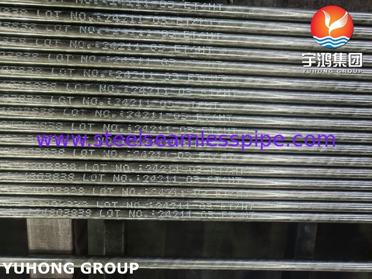 أنابيب بلا خيوط من الفولاذ اللاصق UNS K41545 Chrome Moly SA213 T5 أنابيب غلاية بلا خيوط