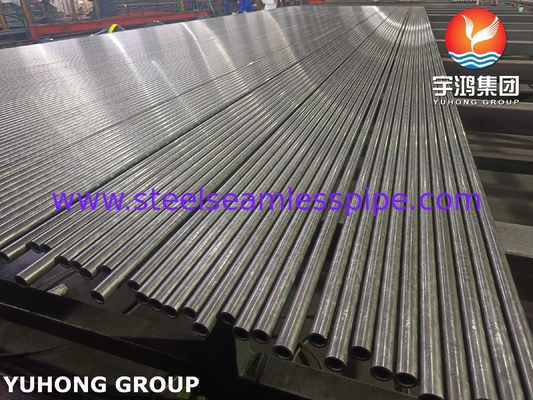 أنابيب بلا خيوط من الفولاذ اللاصق UNS K41545 Chrome Moly SA213 T5 أنابيب غلاية بلا خيوط