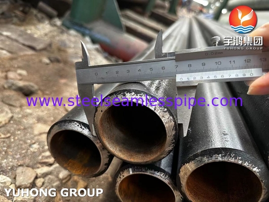 P9 أنابيب بلا خيوط من الفولاذ اللاصق ASTM A335 لتحسين سخان الخام