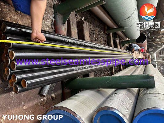 P9 أنابيب بلا خيوط من الفولاذ اللاصق ASTM A335 لتحسين سخان الخام