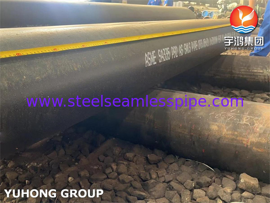 P91 أنابيب بلا خيوط من الفولاذ اللاصق ASTM A335 لدرجة حرارة العمود