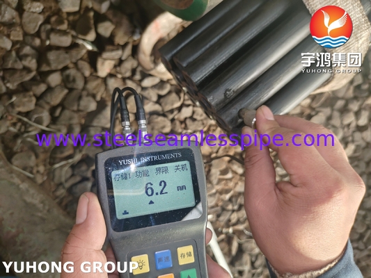P22 أنابيب بلا خيوط من الفولاذ اللاصق ASME SA335 لمتدفعات أسطوانية رأسية