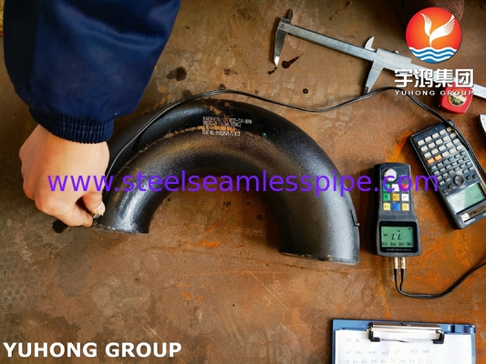صلابة أنابيب الصلب المصنوع من سبيكة ASTM A234 WP22 180° LR U BEND
