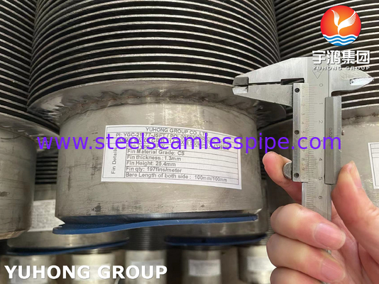 ASME SA106 الصف B أنابيب الفولاذ الكربوني غير الملحومة HFW