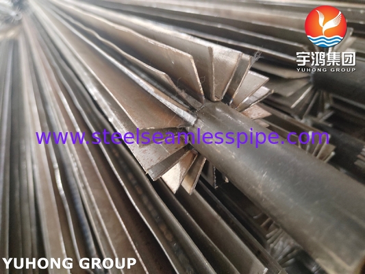 304 الأنابيب المطوية ASTM A249 U-Bend الطولية للصناعة البتروكيماوية