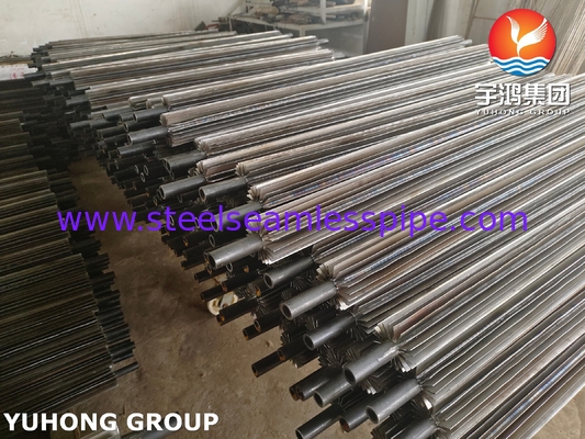 304 الأنابيب المطوية ASTM A249 U-Bend الطولية للصناعة البتروكيماوية