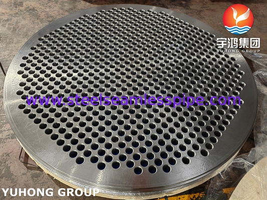 ASTM A516/ASME SA516 Gr.70/Gr.70N أوراق الأنابيب في مبادلات الحرارة وعلاء الضغط الغلايات