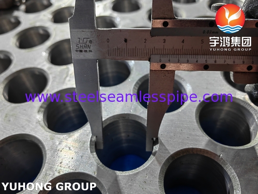 ASTM A516/ASME SA516 Gr.70/Gr.70N أوراق الأنابيب في مبادلات الحرارة وعلاء الضغط الغلايات