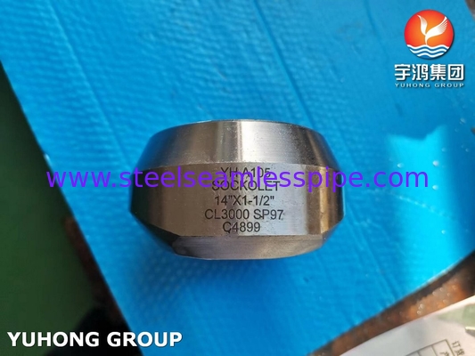 ASTM A105 فولاذ الكربون الملائمة MSS-SP- 97 المقبس للنفط والغاز