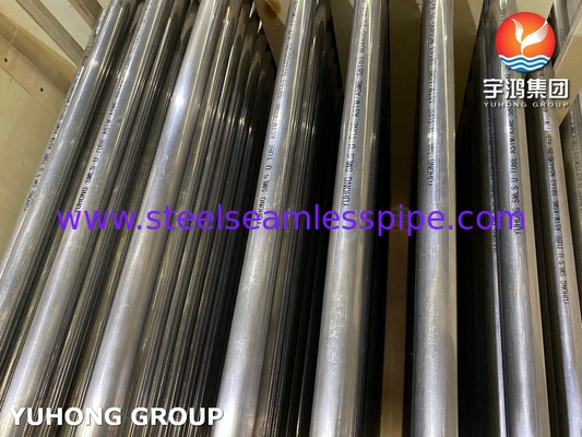 ASME SB163 UNS N04400 أنبوب مبادلة الحرارة من سبيكة نيكل نحاس