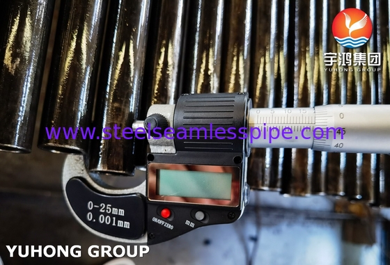19.05MM SA179 أنبوب الغلاية ASME SA179 لتبادل أسفل الغذاء