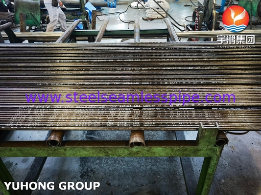 19.05MM SA179 أنبوب الغلاية ASME SA179 لتبادل أسفل الغذاء