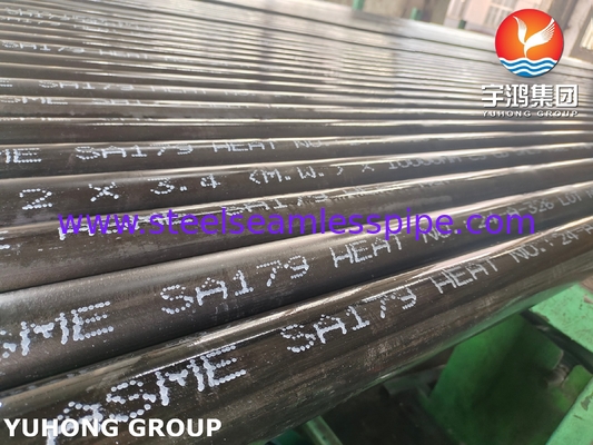 ASTM A179 أنبوب فولاذ الكربون السلس لمبادل الحرارة والمكثف